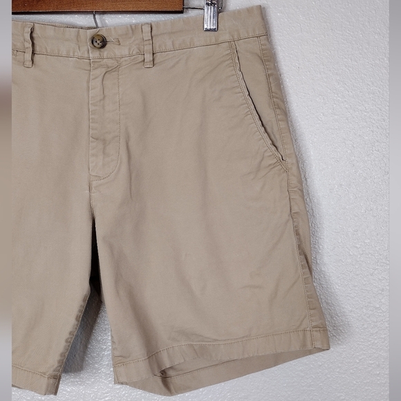 Bonobos Men's Tan Travel Outdoors Hiking Chino 7 Inseam Shorts Sz 33 - Picture 4 of 15